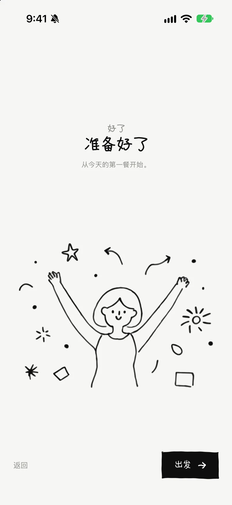 准备好了