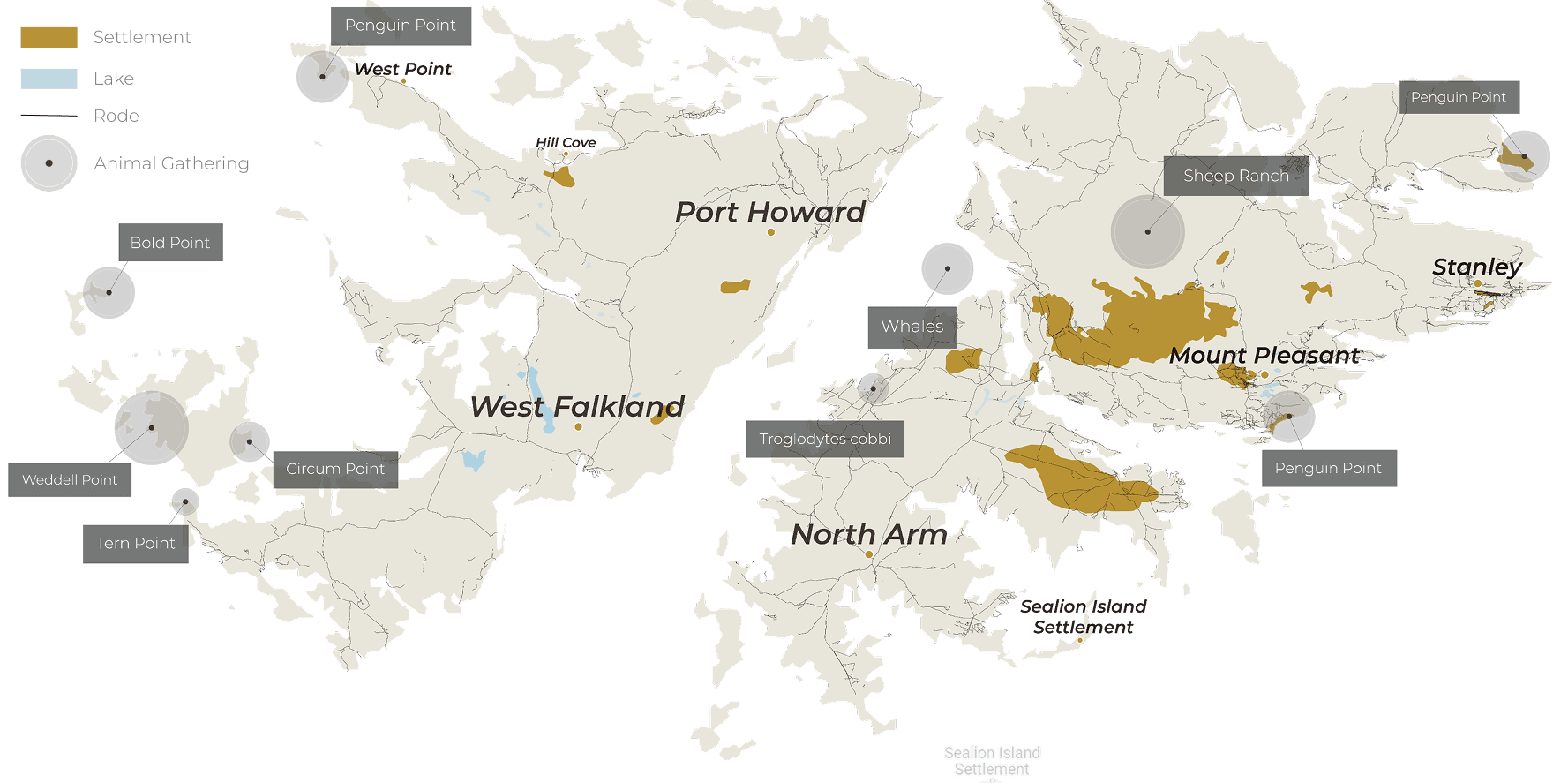 Falkland Islands map 1