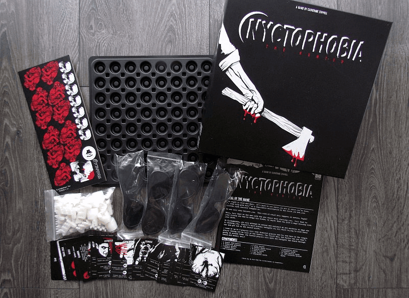Nyctophobia components