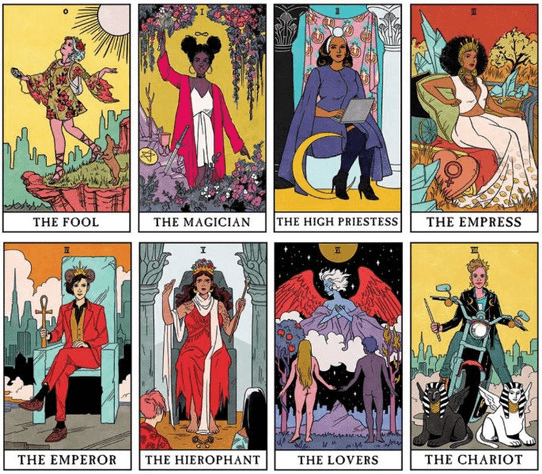 The Modern Witch Tarot deck